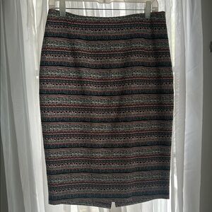 Patterned Multicolor Women's Skirt